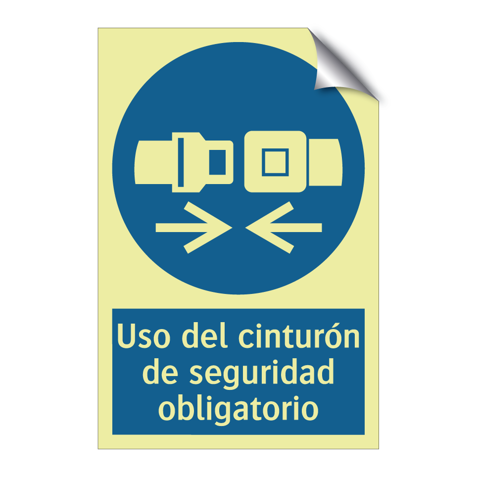 Uso del cinturón de seguridad obligatorio