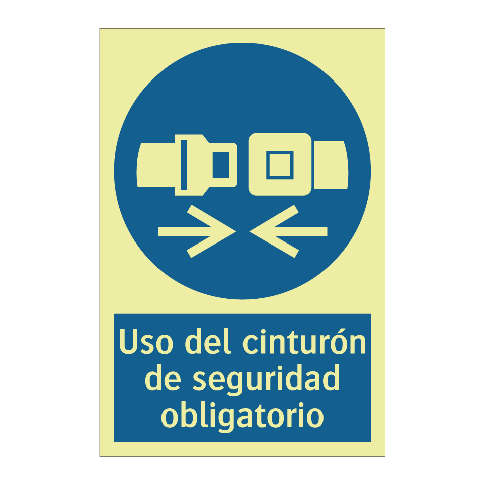 Uso del cinturón de seguridad obligatorio