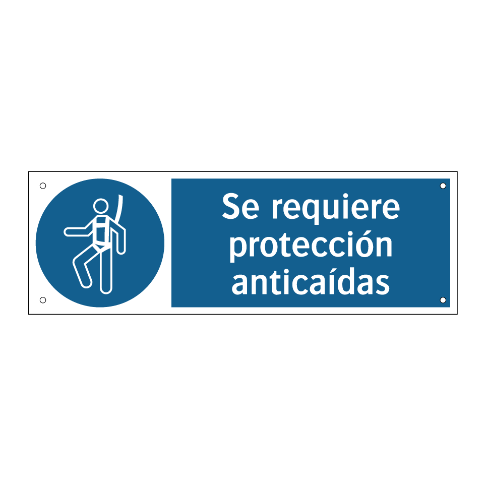 Se requiere protección anticaídas