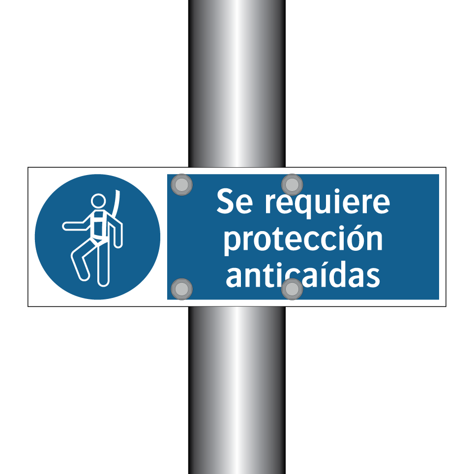 Se requiere protección anticaídas