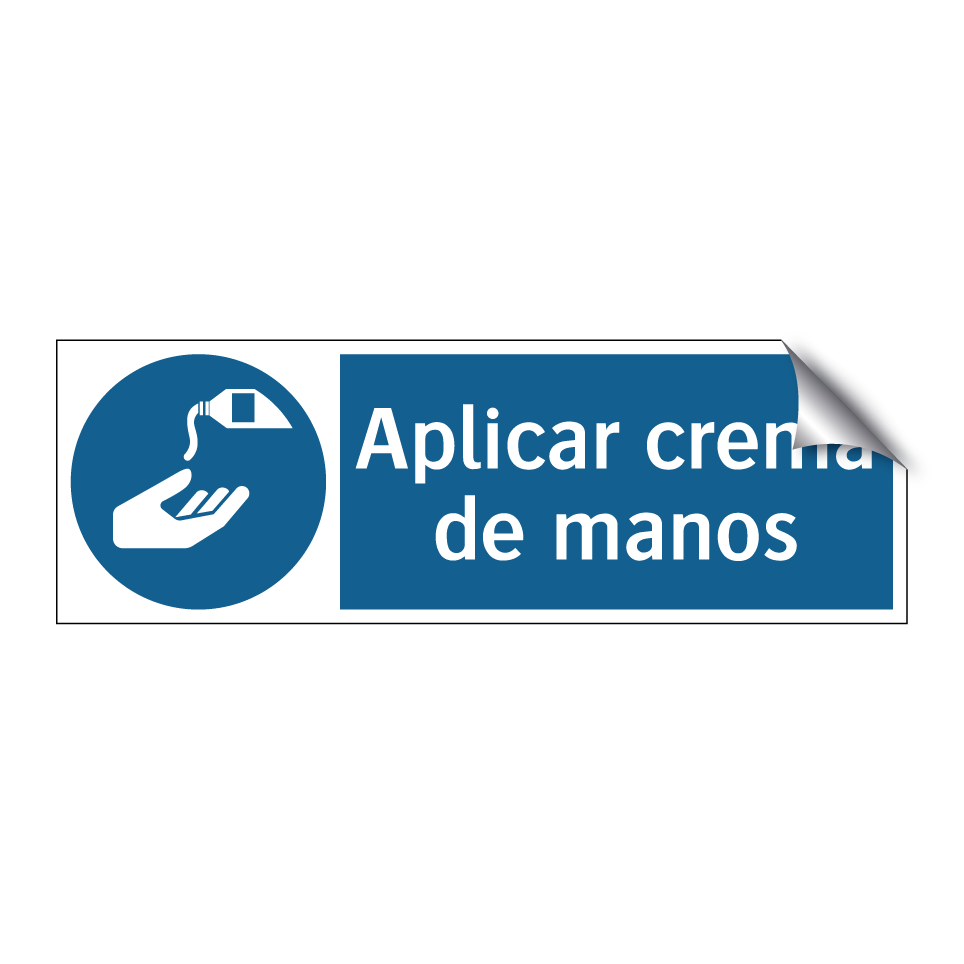Aplicar crema de manos
