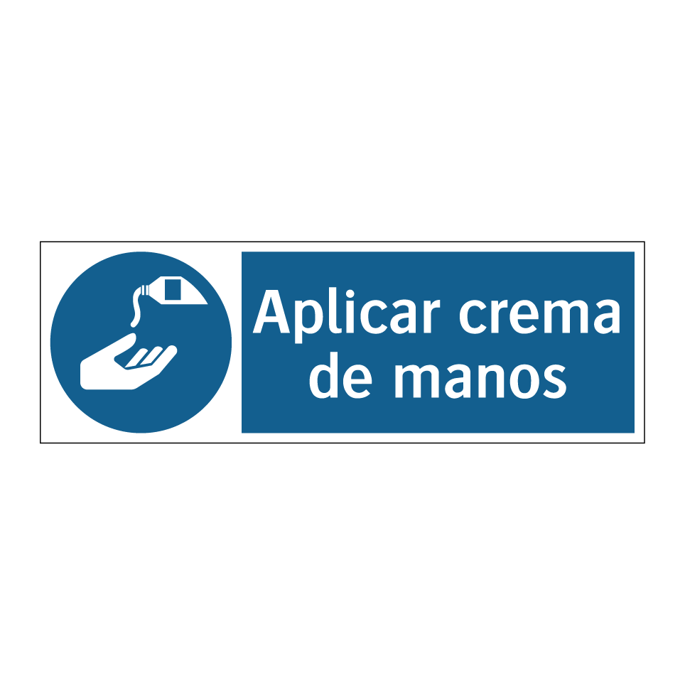Aplicar crema de manos