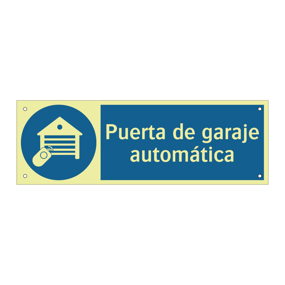 Puerta de garaje automática