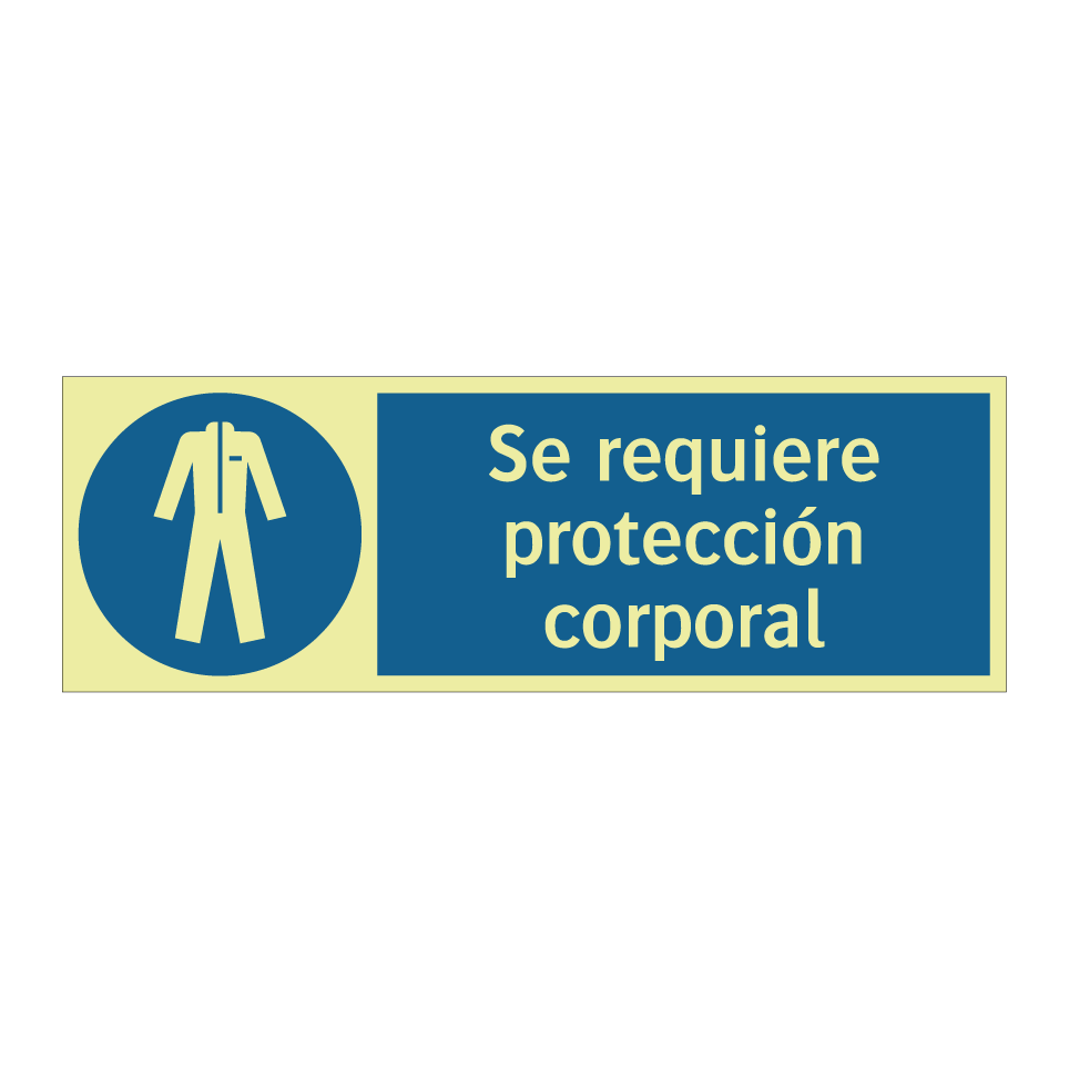 Se requiere protección corporal