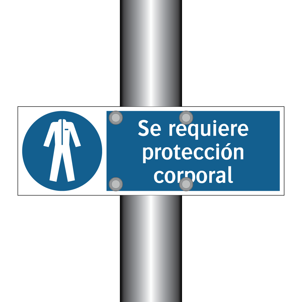 Se requiere protección corporal