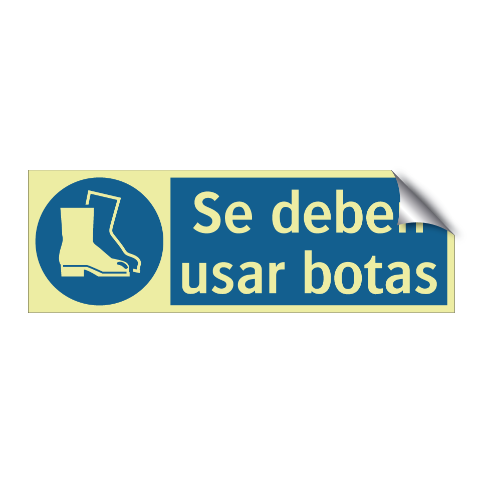 Se deben usar botas