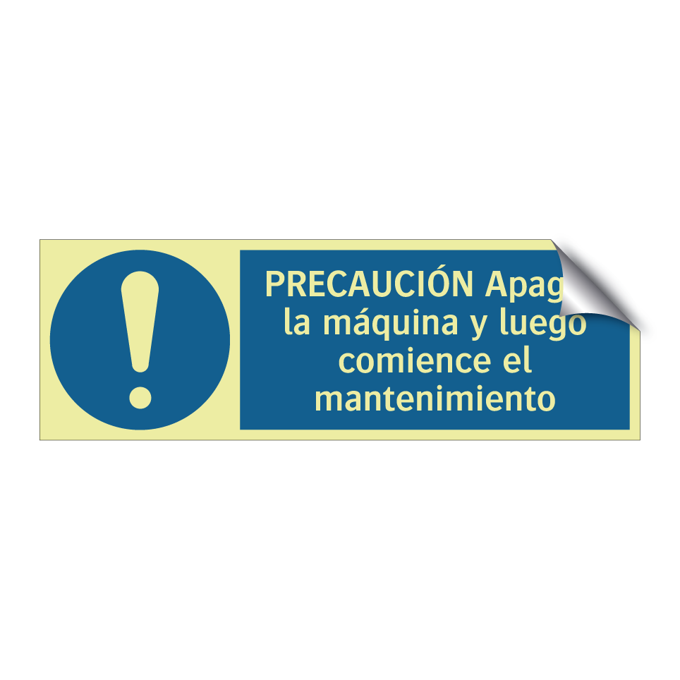 PRECAUCIÓN Apague la máquina y luego comience el mantenimiento