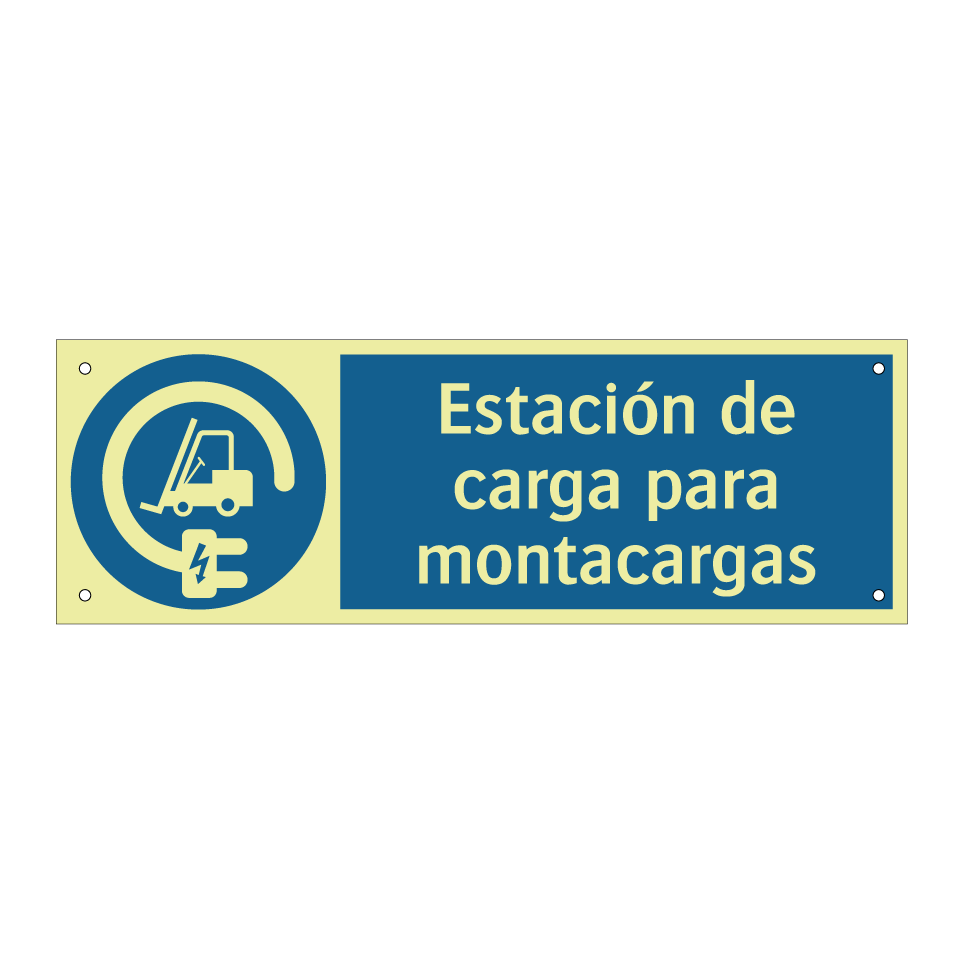 Estación de carga para montacargas