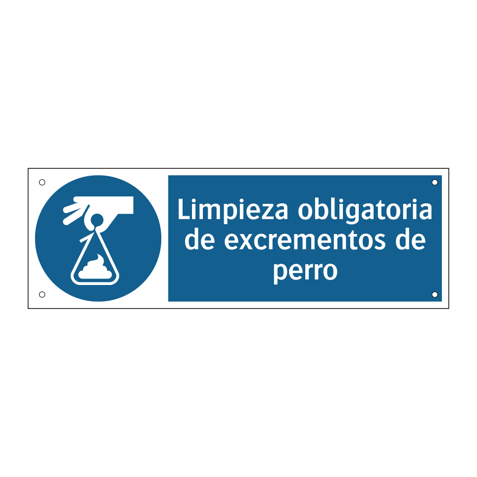 Limpieza obligatoria de excrementos de perro