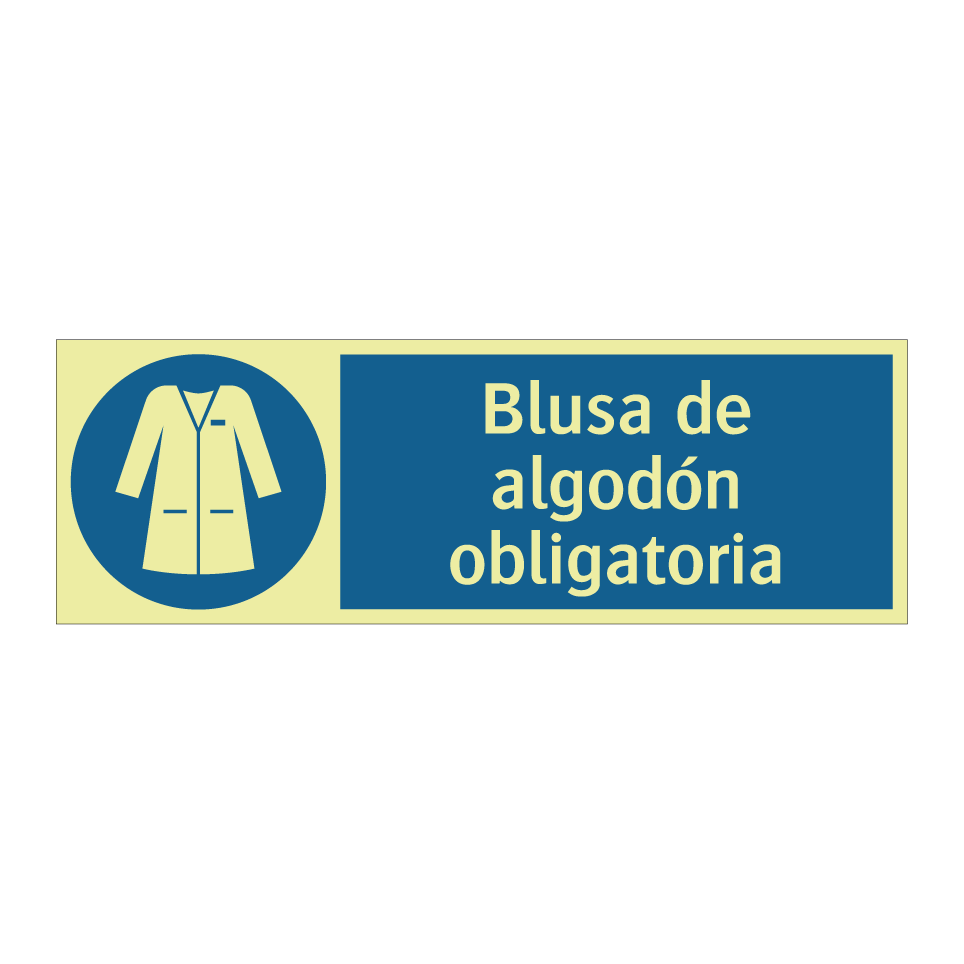 Blusa de algodón obligatoria