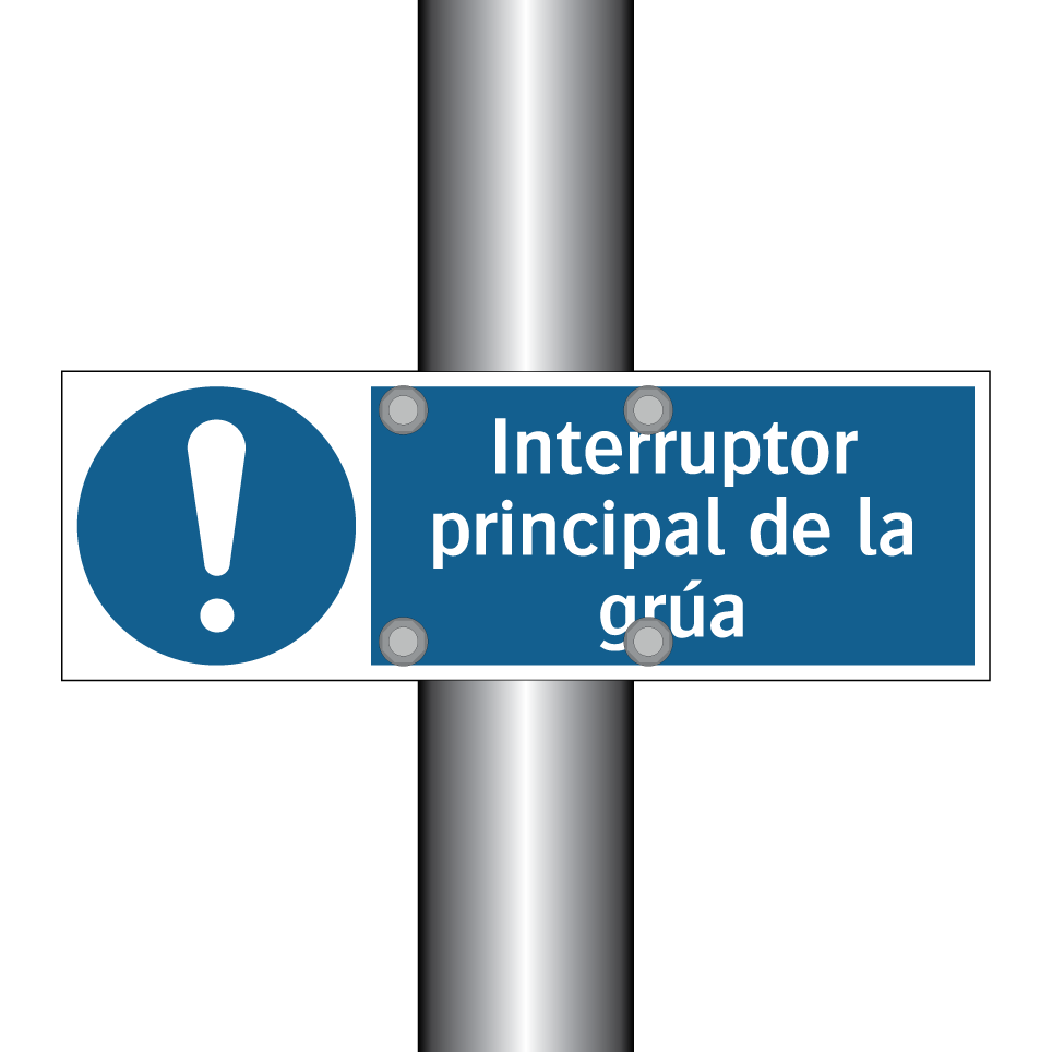 Interruptor principal de la grúa