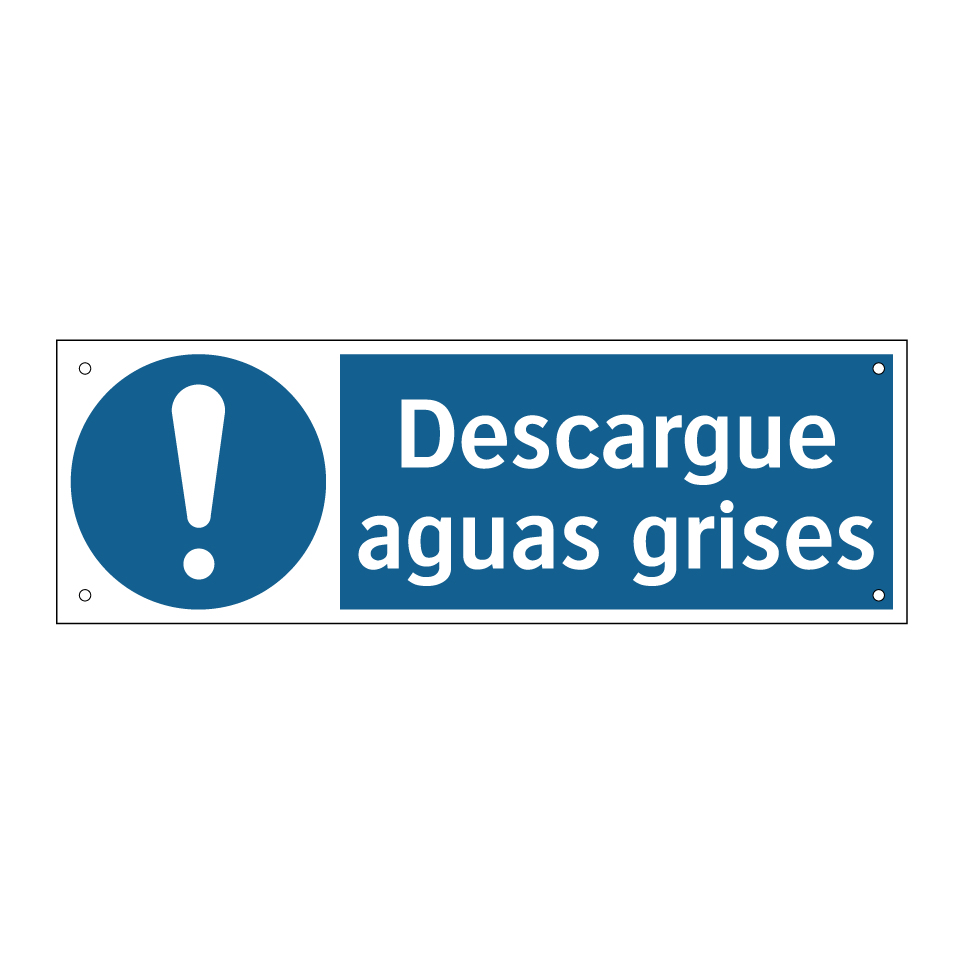 Descargue aguas grises