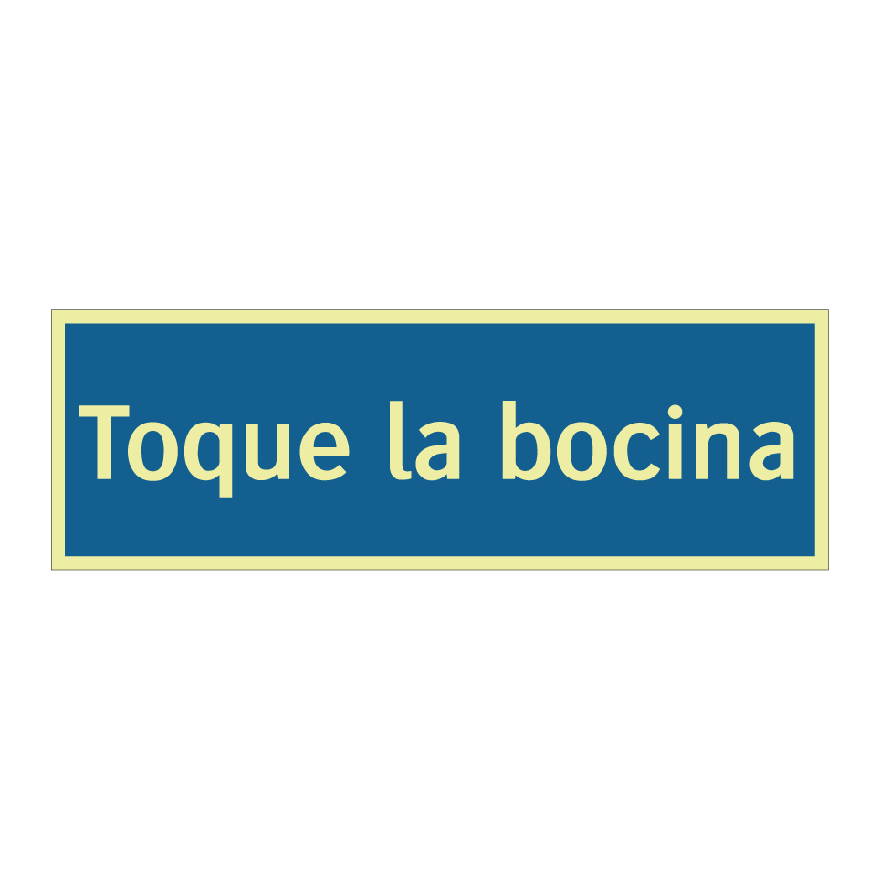 Toque la bocina