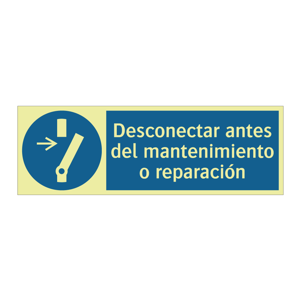 Desconectar antes del mantenimiento o reparación