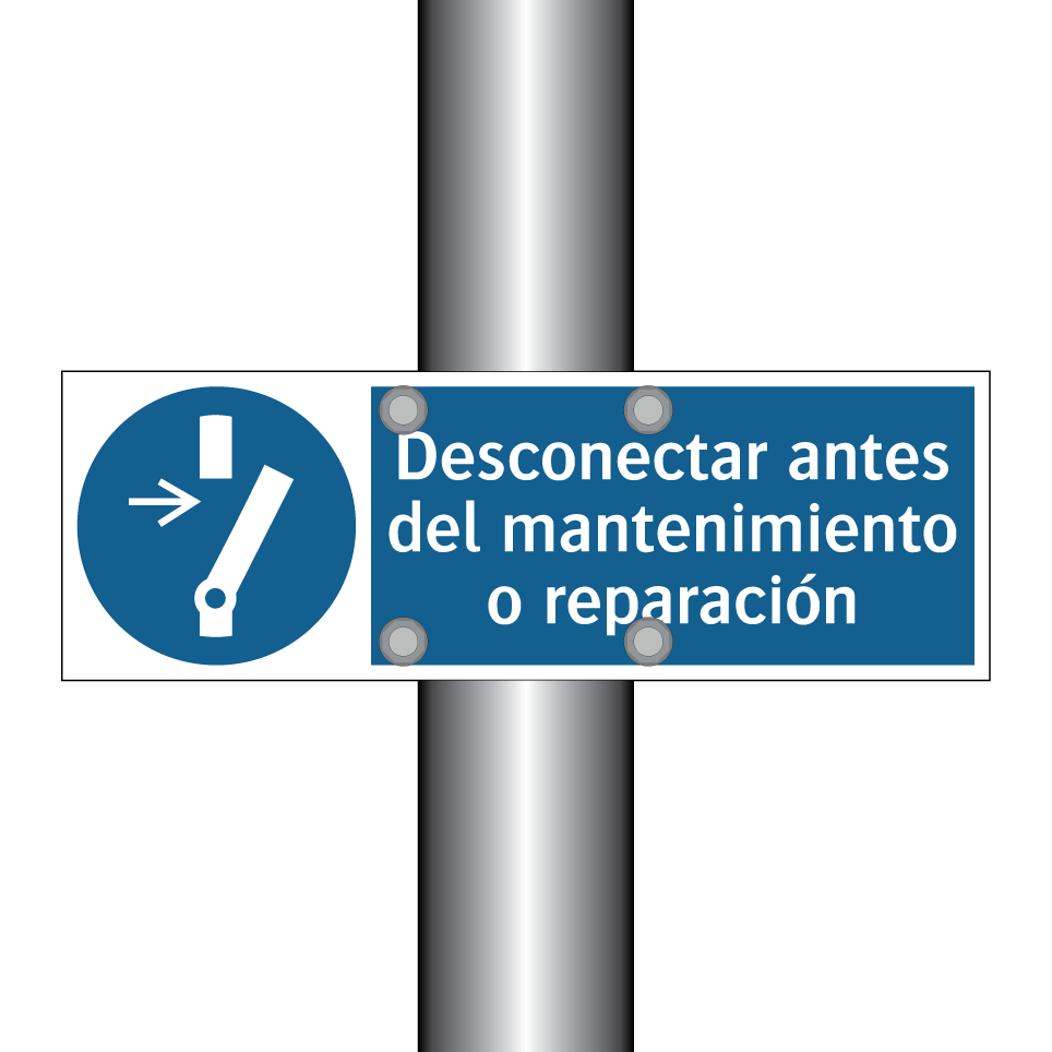 Desconectar antes del mantenimiento o reparación