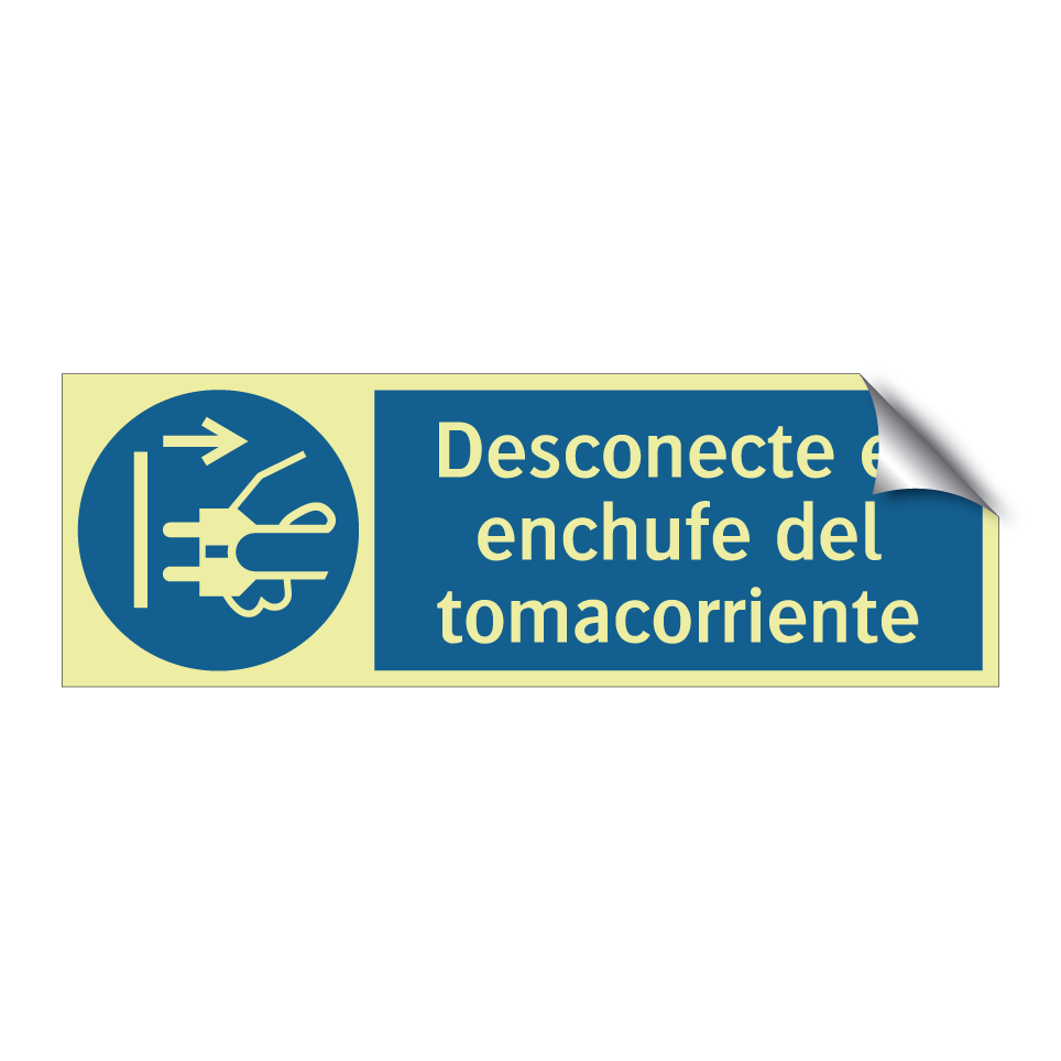 Desconecte el enchufe del tomacorriente