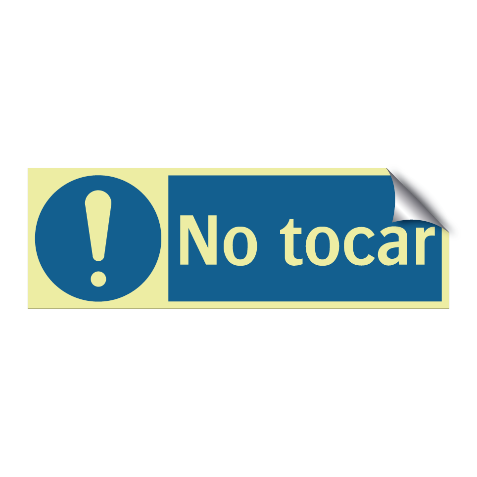 No tocar