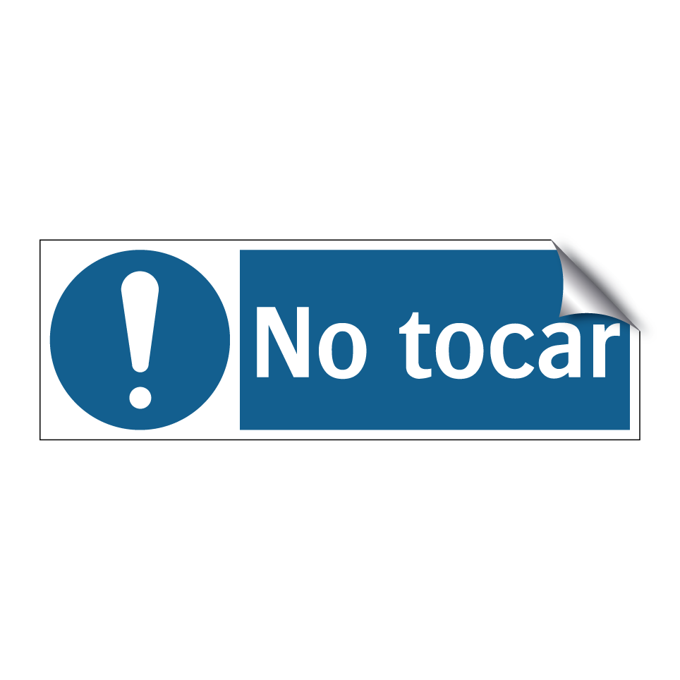 No tocar