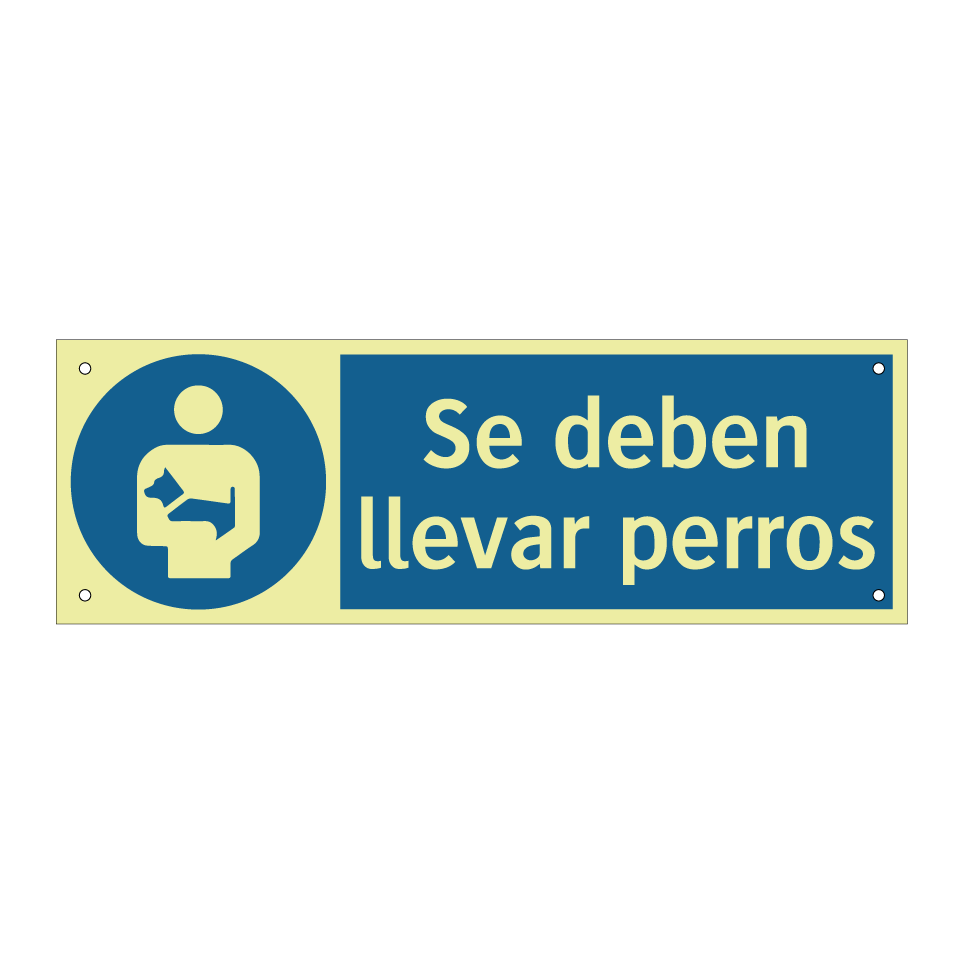 Se deben llevar perros
