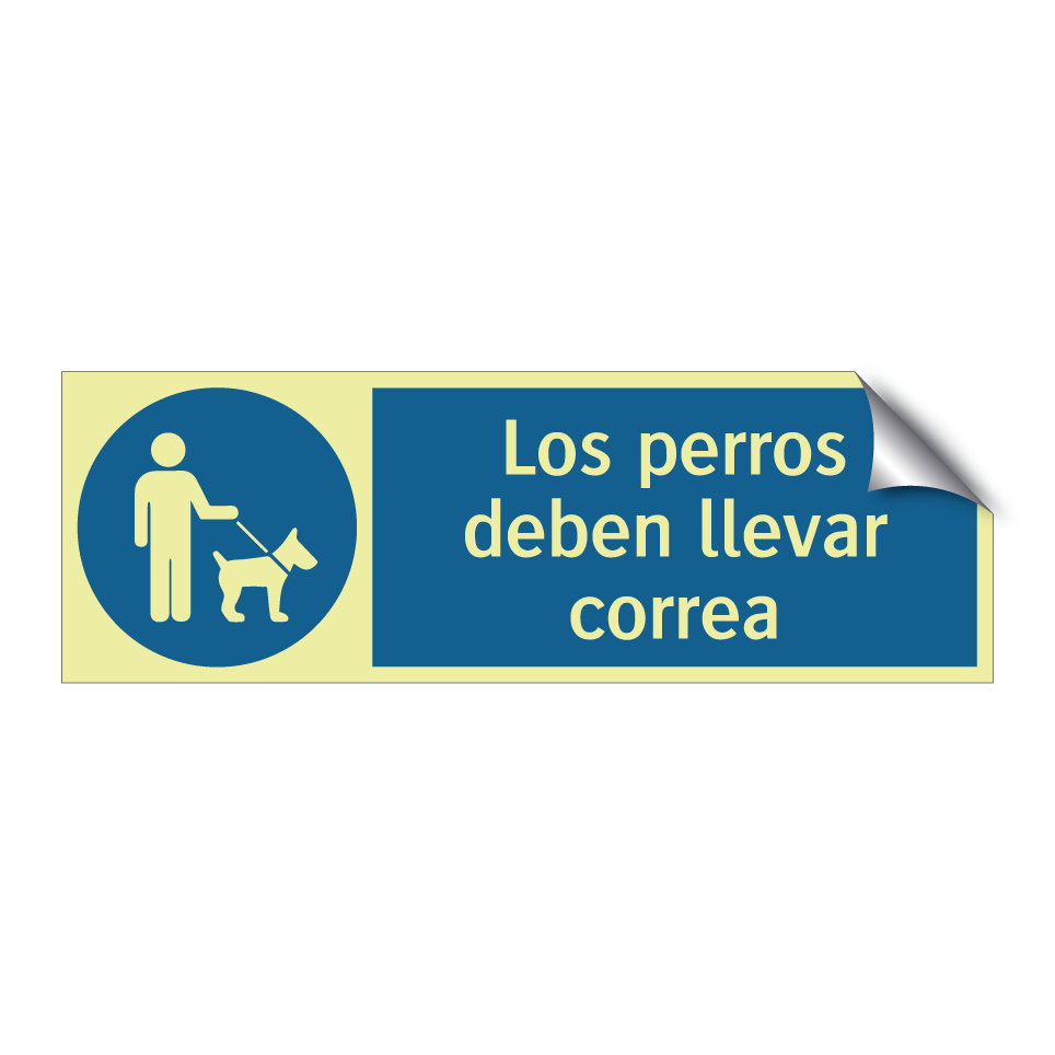 Los perros deben llevar correa