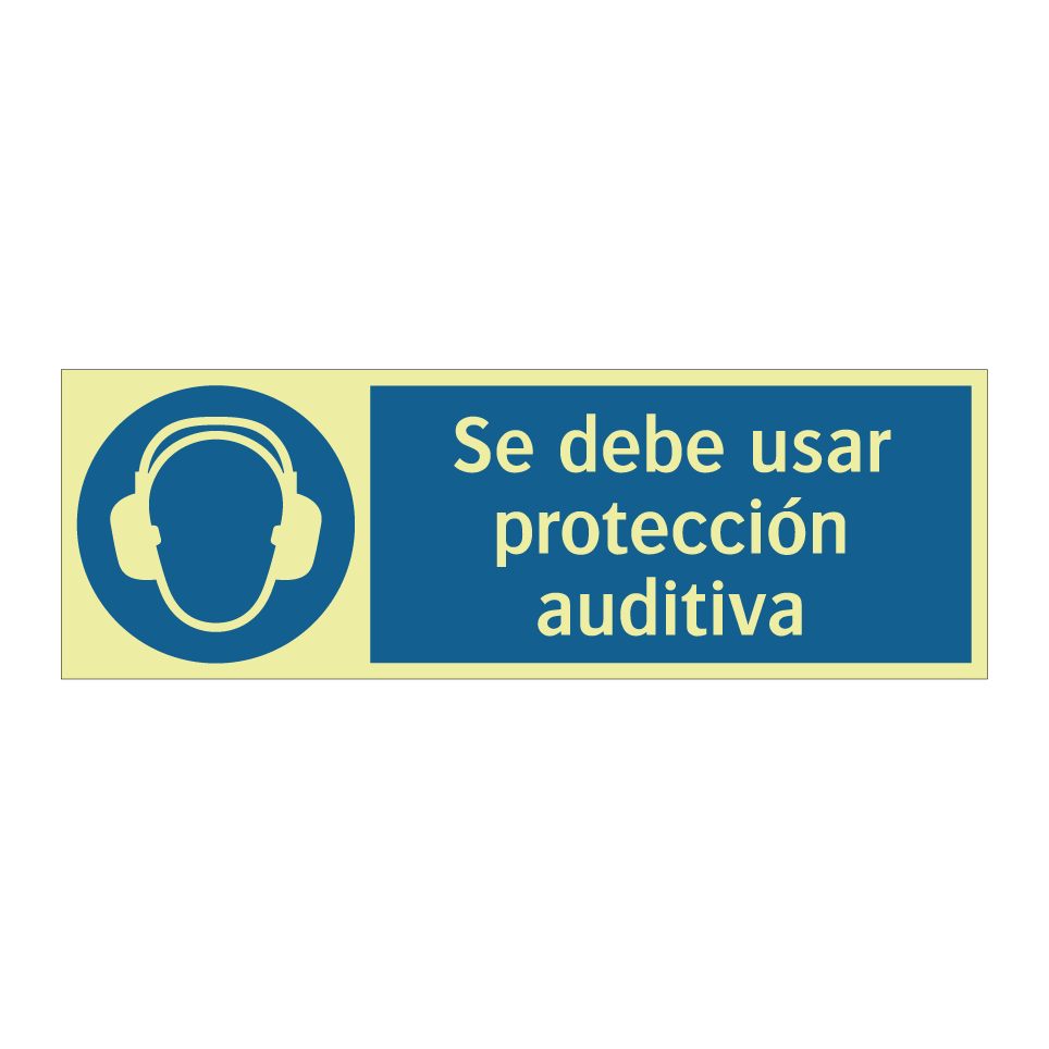 Se debe usar protección auditiva