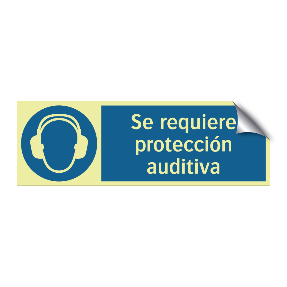 Se requiere protección auditiva