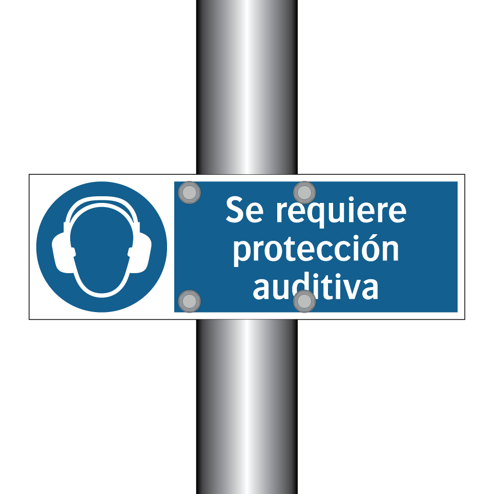 Se requiere protección auditiva