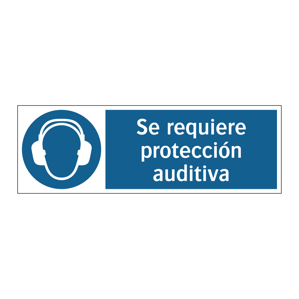 Se requiere protección auditiva