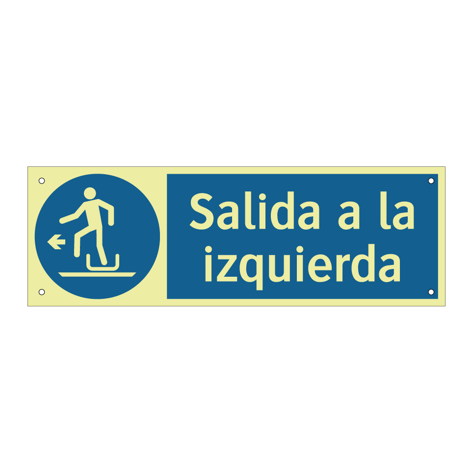 Salida a la izquierda