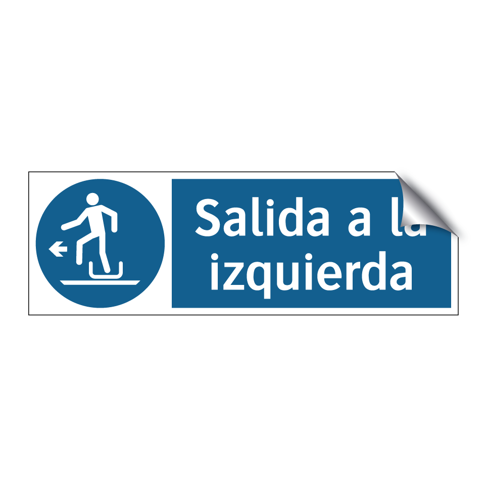 Salida a la izquierda