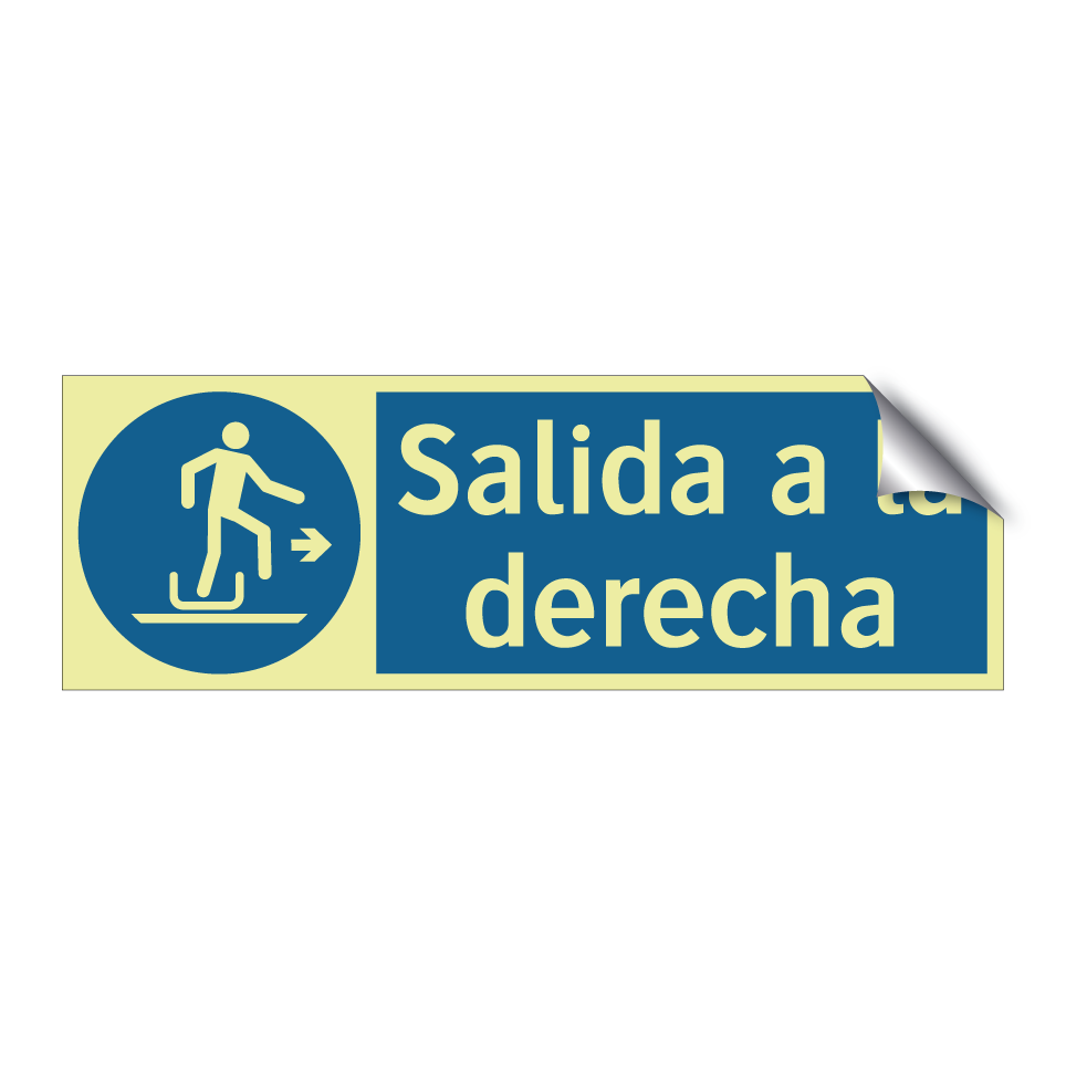 Salida a la derecha
