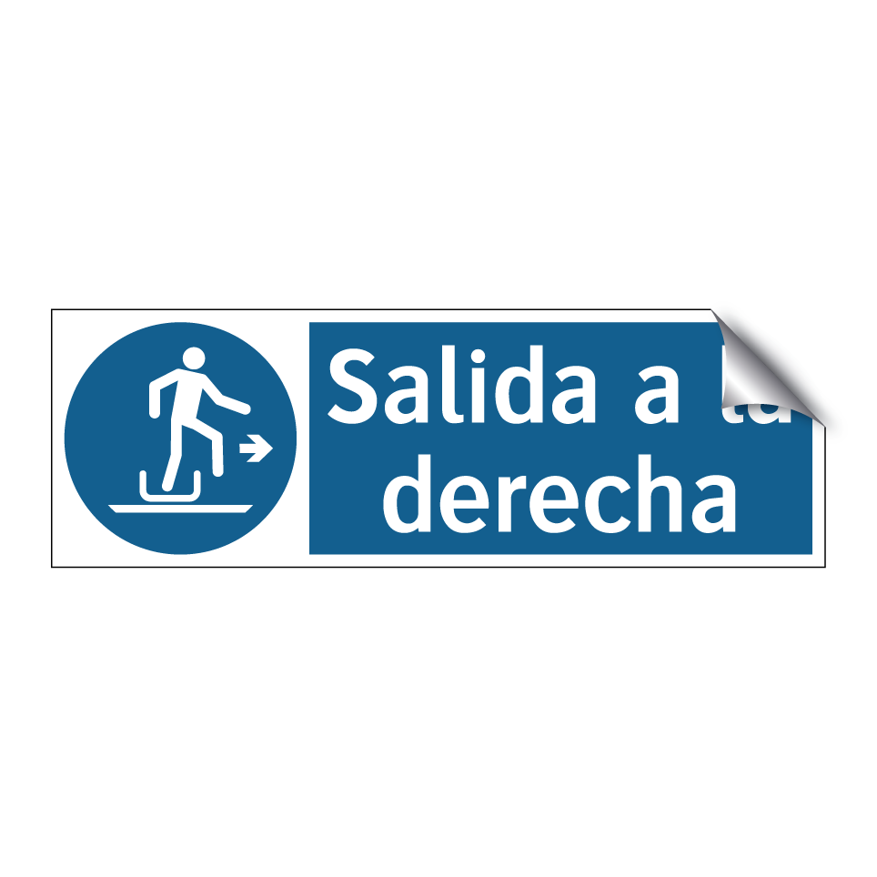 Salida a la derecha