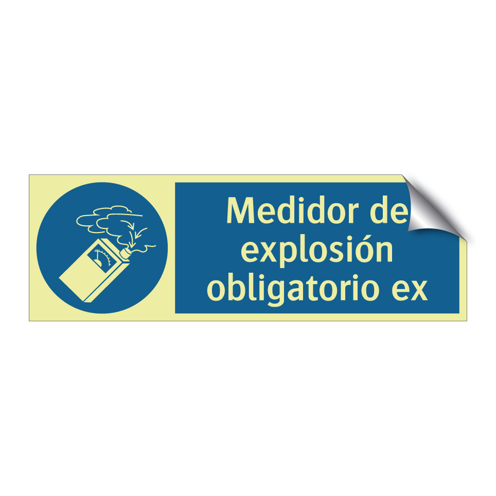Medidor de explosión obligatorio ex