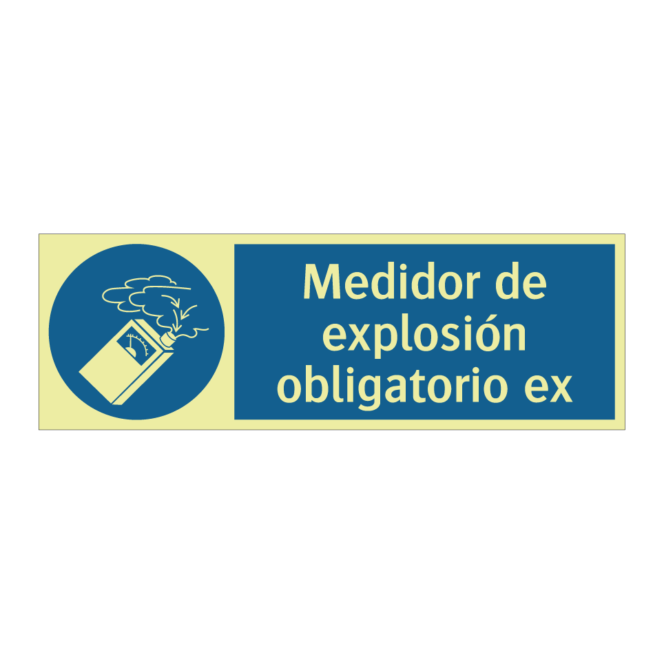 Medidor de explosión obligatorio ex