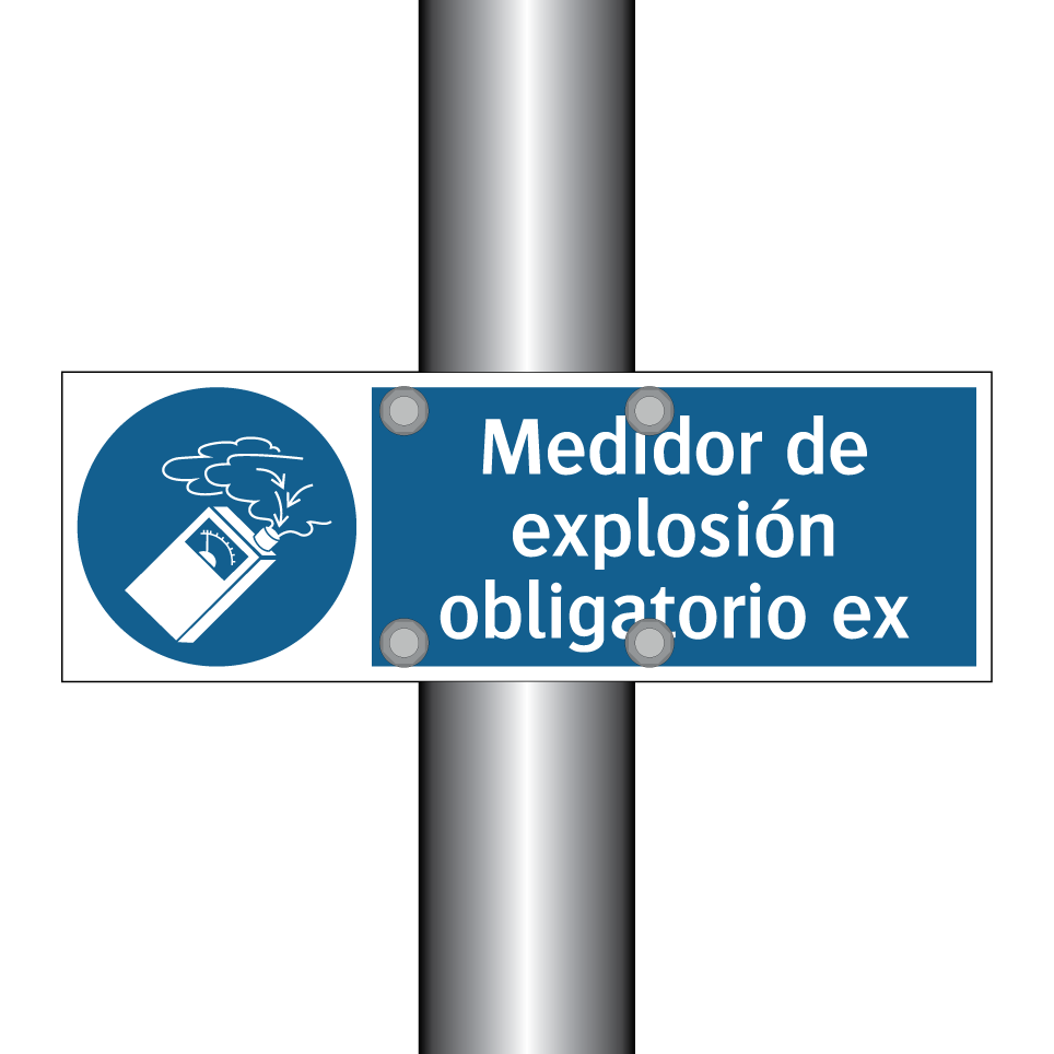 Medidor de explosión obligatorio ex