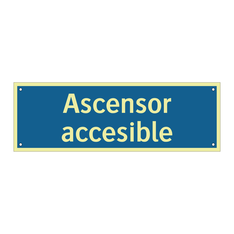 Ascensor accesible