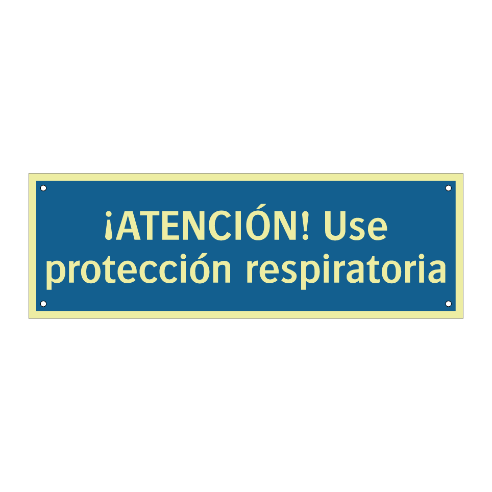 ¡ATENCIÓN! Use protección respiratoria