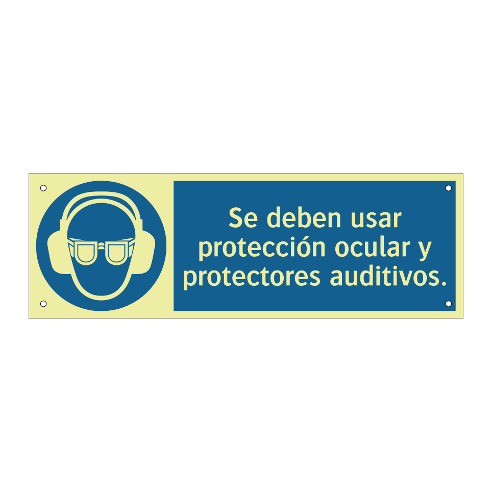 Se deben usar protección ocular y protectores auditivos.