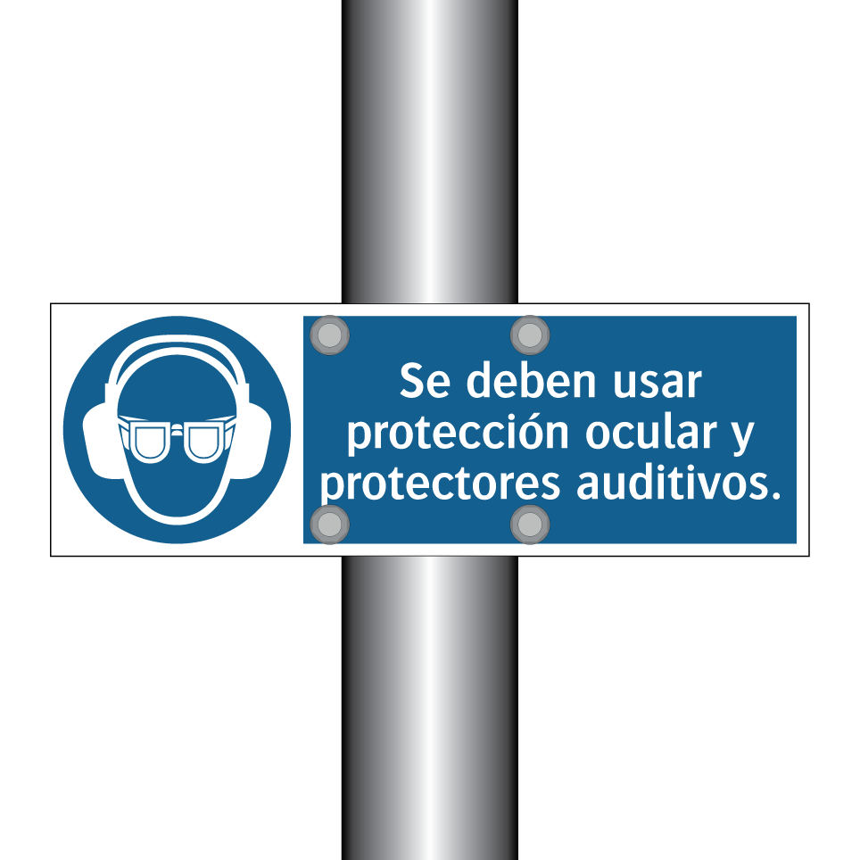 Se deben usar protección ocular y protectores auditivos.