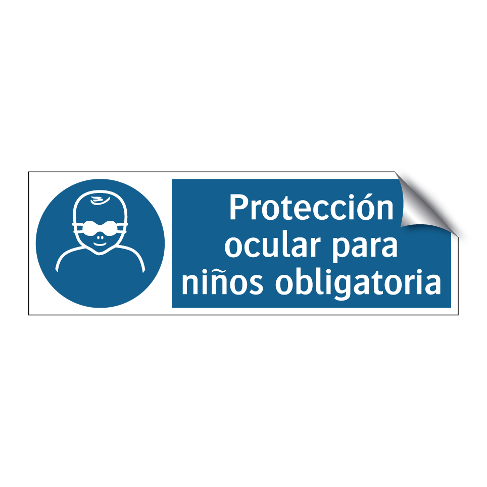 Protección ocular para niños obligatoria