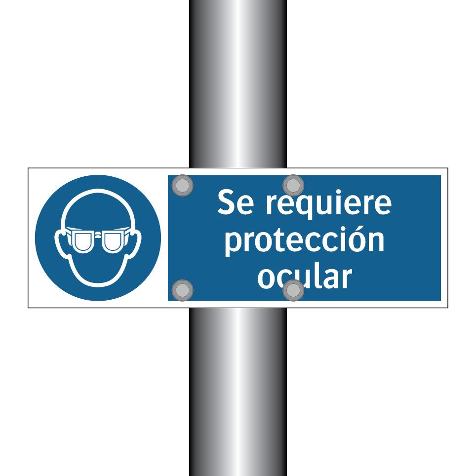 Se requiere protección ocular