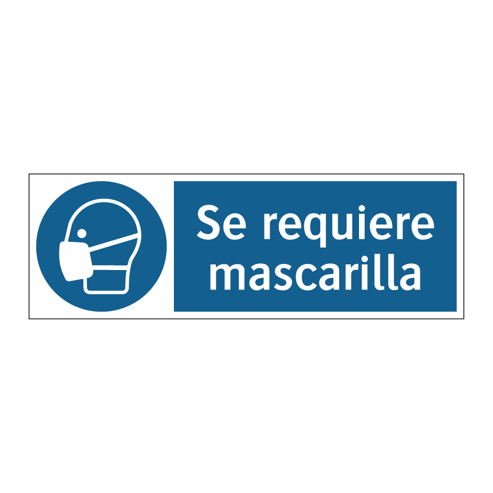 Se requiere mascarilla