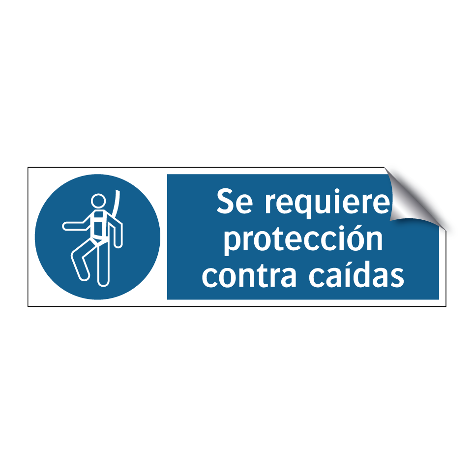 Se requiere protección contra caídas