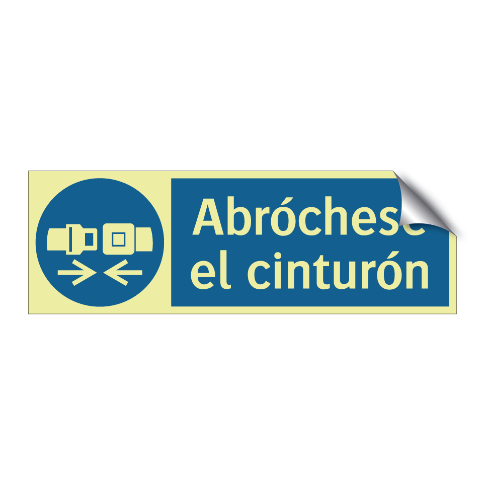Abróchese el cinturón