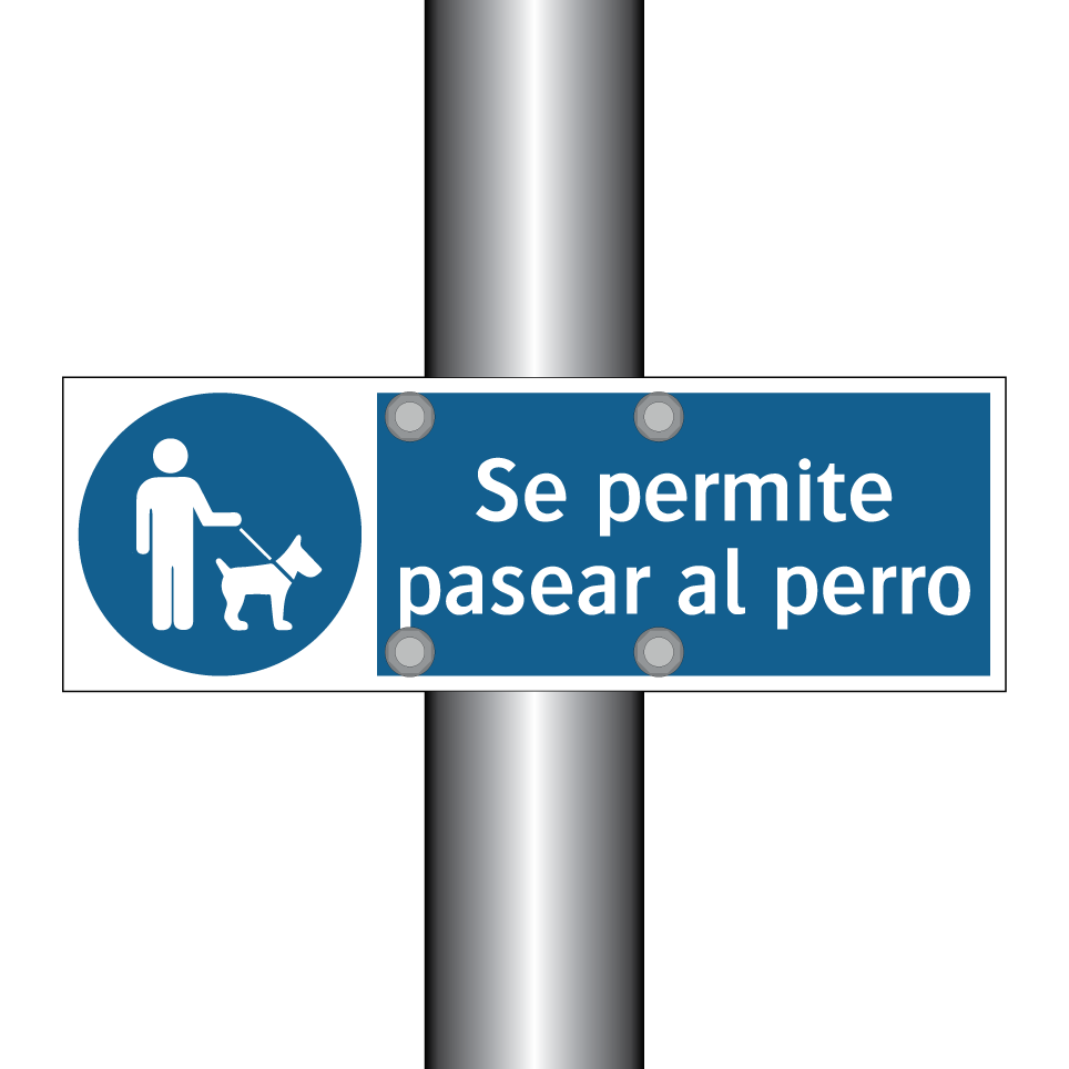 Se permite pasear al perro