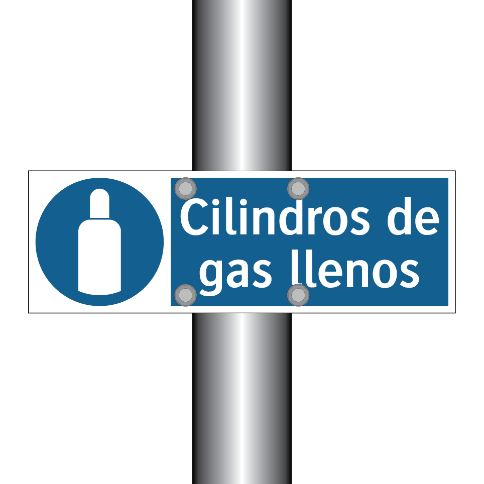Cilindros de gas llenos