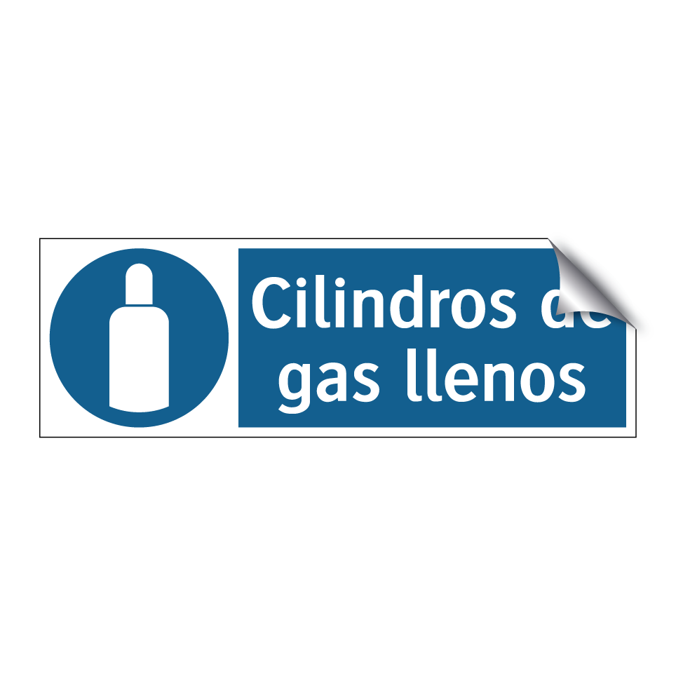 Cilindros de gas llenos