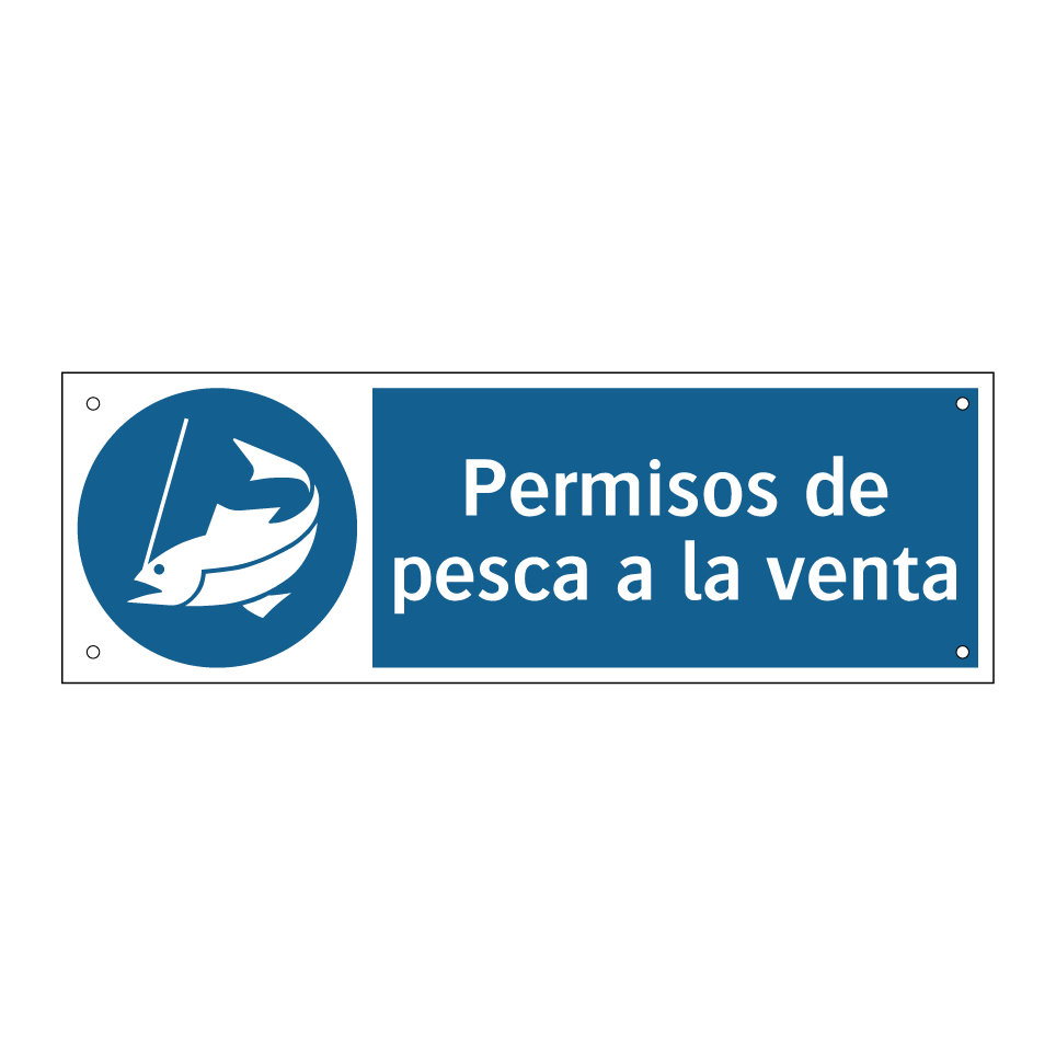 Permisos de pesca a la venta