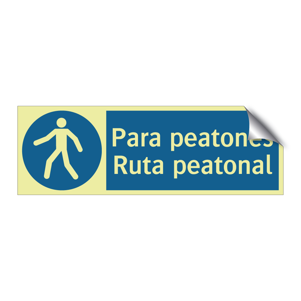 Para peatones Ruta peatonal