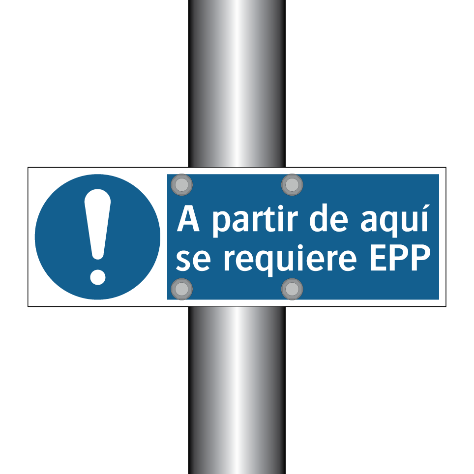 A partir de aquí se requiere EPP